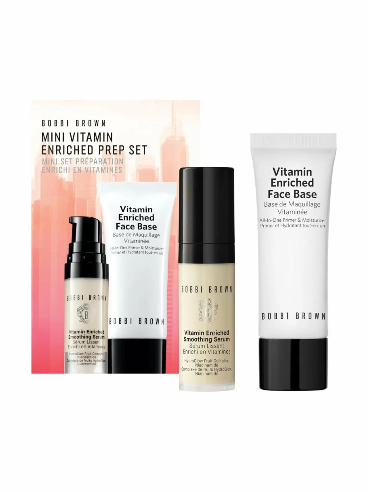 Meikkipakkaukset<Bobbi Brown Mini Vitamin Enriched Prep Set -ihonhoitopakkaus