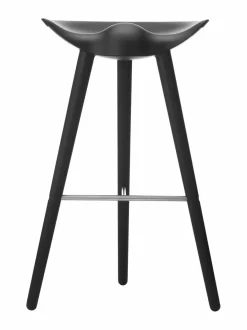 Tuolit & Jakkarat<Audo Copenhagen ML42-baarijakkara 77 cm MUSTA/TERÄS