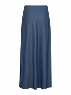 Hameet<MOS MOSH MMBias Denim Long -hame 493 MID BLUE