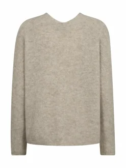 Neuleet<MOS MOSH MMThora-villasekoiteneule 174 FEATHER GRAY