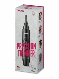 Ihokarvanpoisto<Beurer MN2X Precision Trimmer -trimmeri BLACK