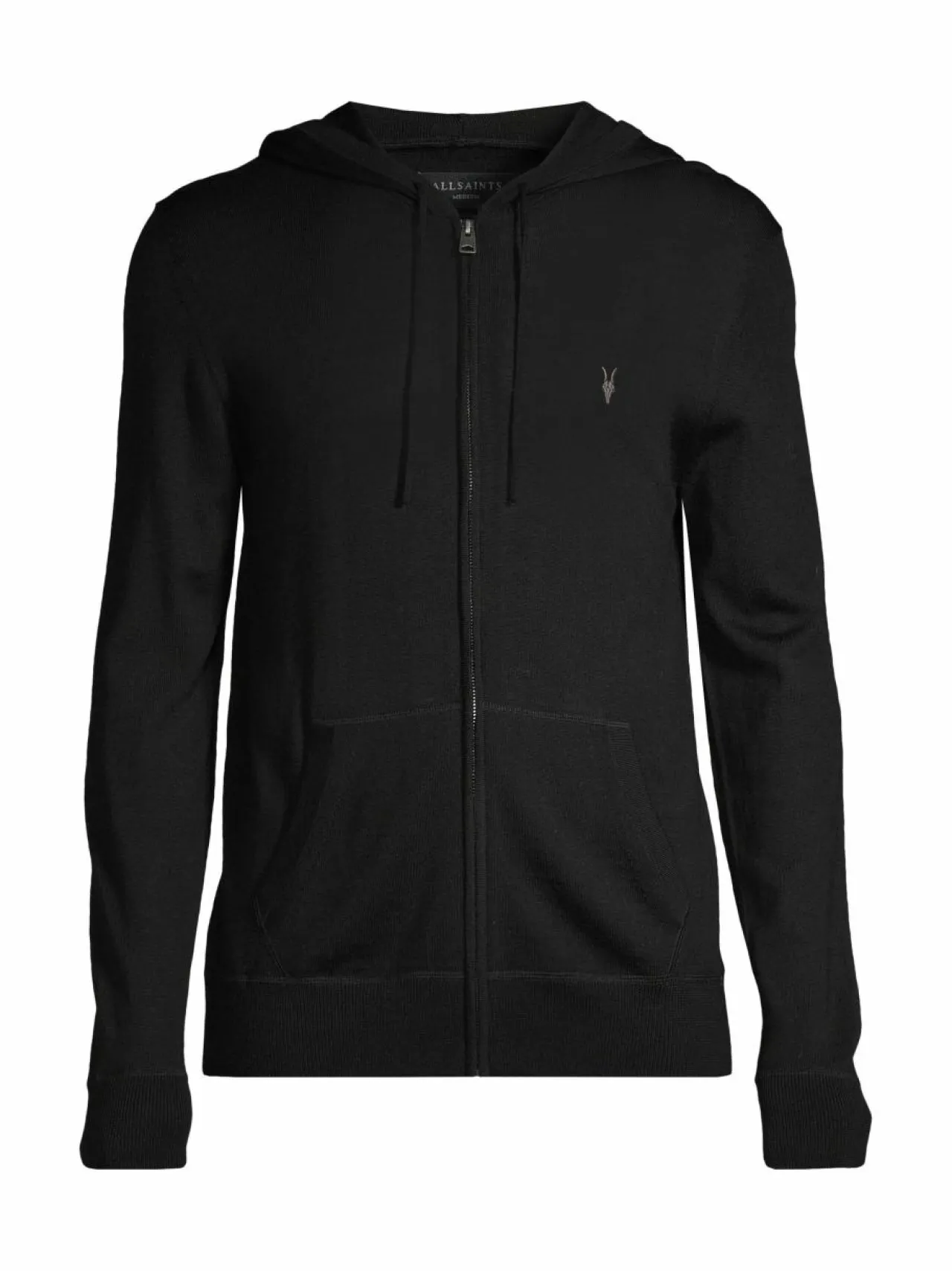 All Saints Mode Merino Zip Hoody -neuletakki^ Neuleet