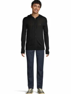 All Saints Mode Merino Zip Hoody -neuletakki^ Neuleet