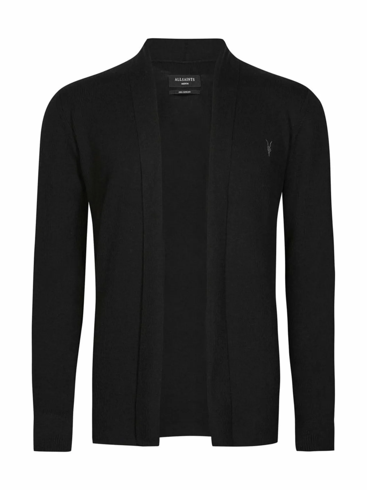 Neuleet<All Saints Mode Open Car -merinovillaneuletakki BLACK
