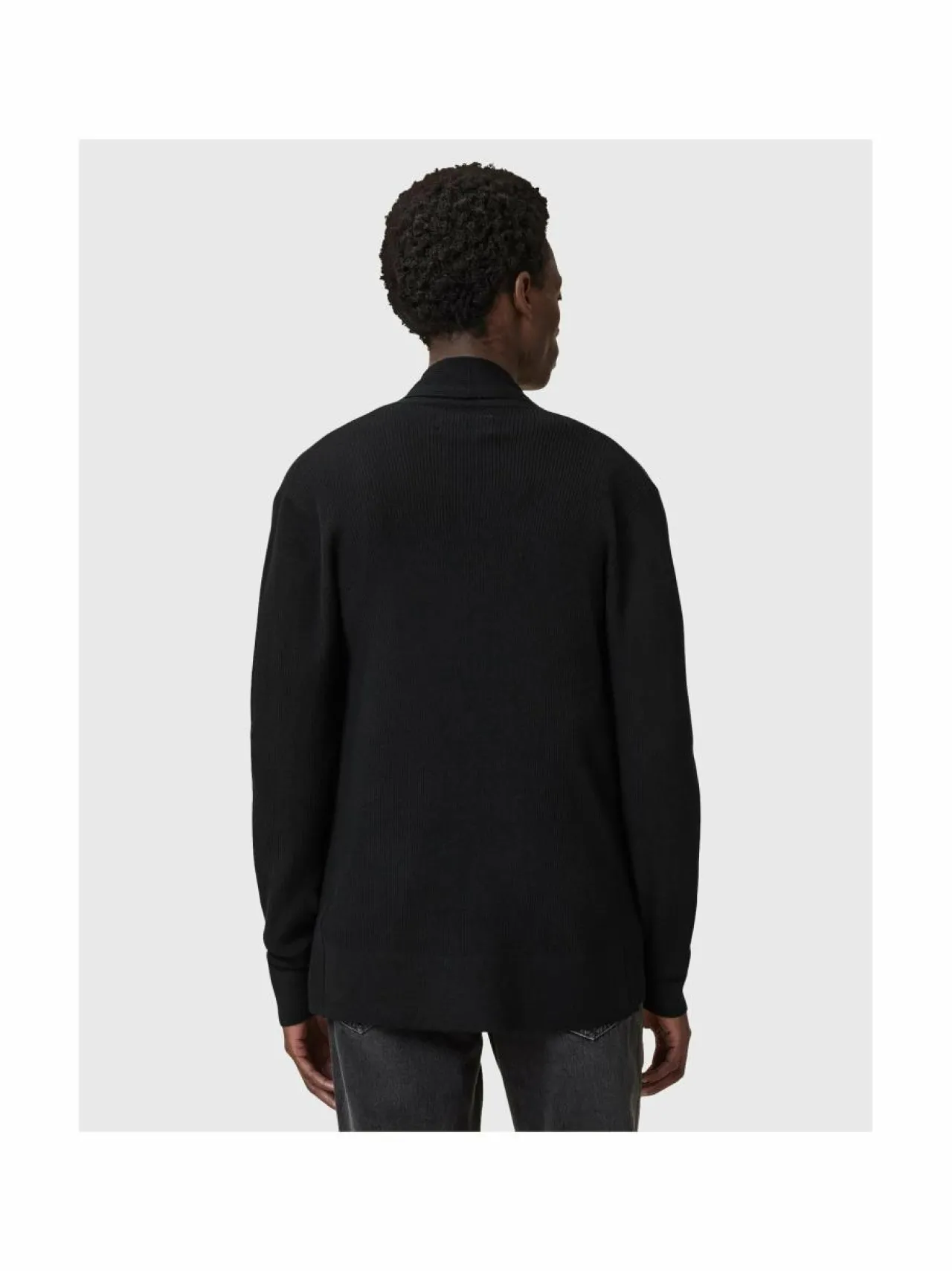 Neuleet<All Saints Mode Open Car -merinovillaneuletakki BLACK