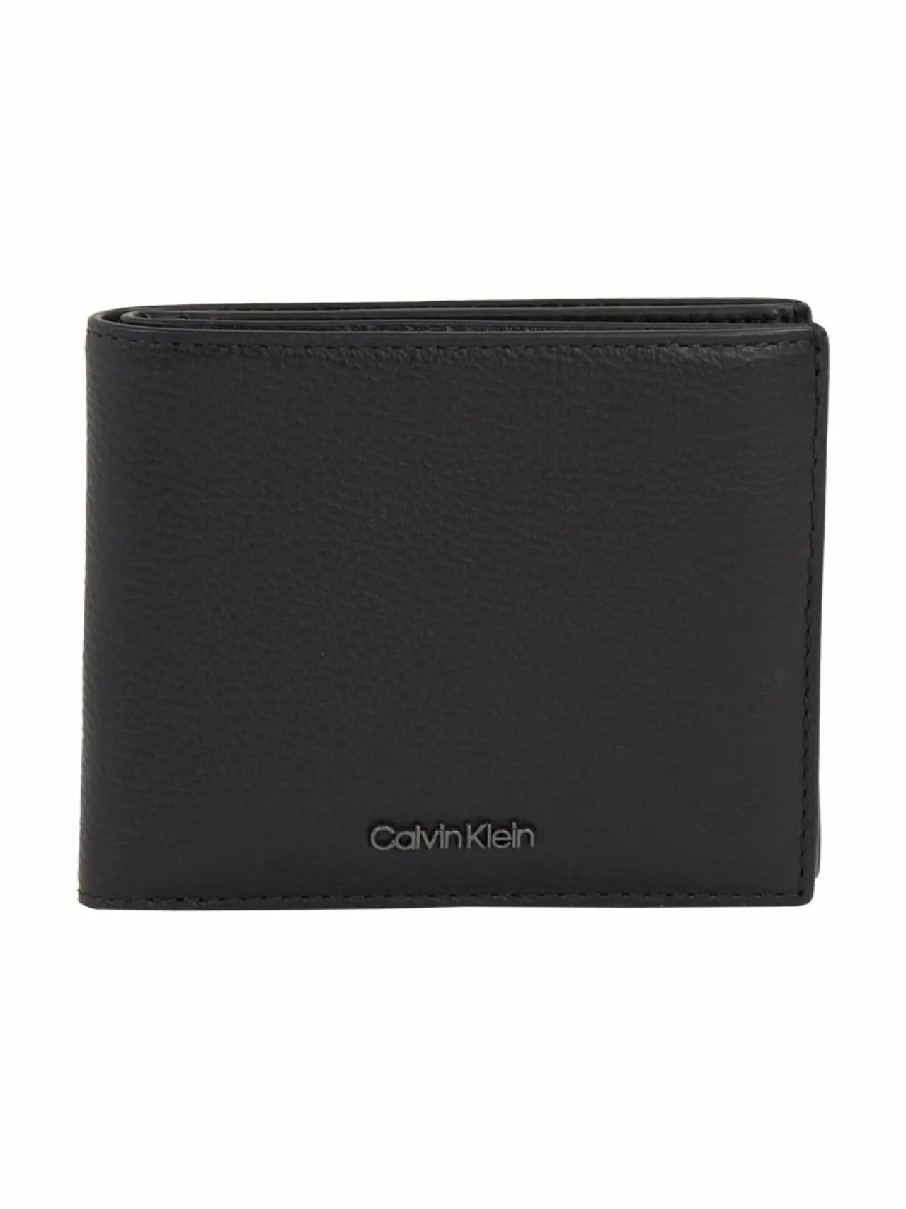 Lompakot & Kotelot<Calvin Klein Bags & Accessories Modern Bus Bifold -nahkalompakko BEH CK BLACK PEBBLE