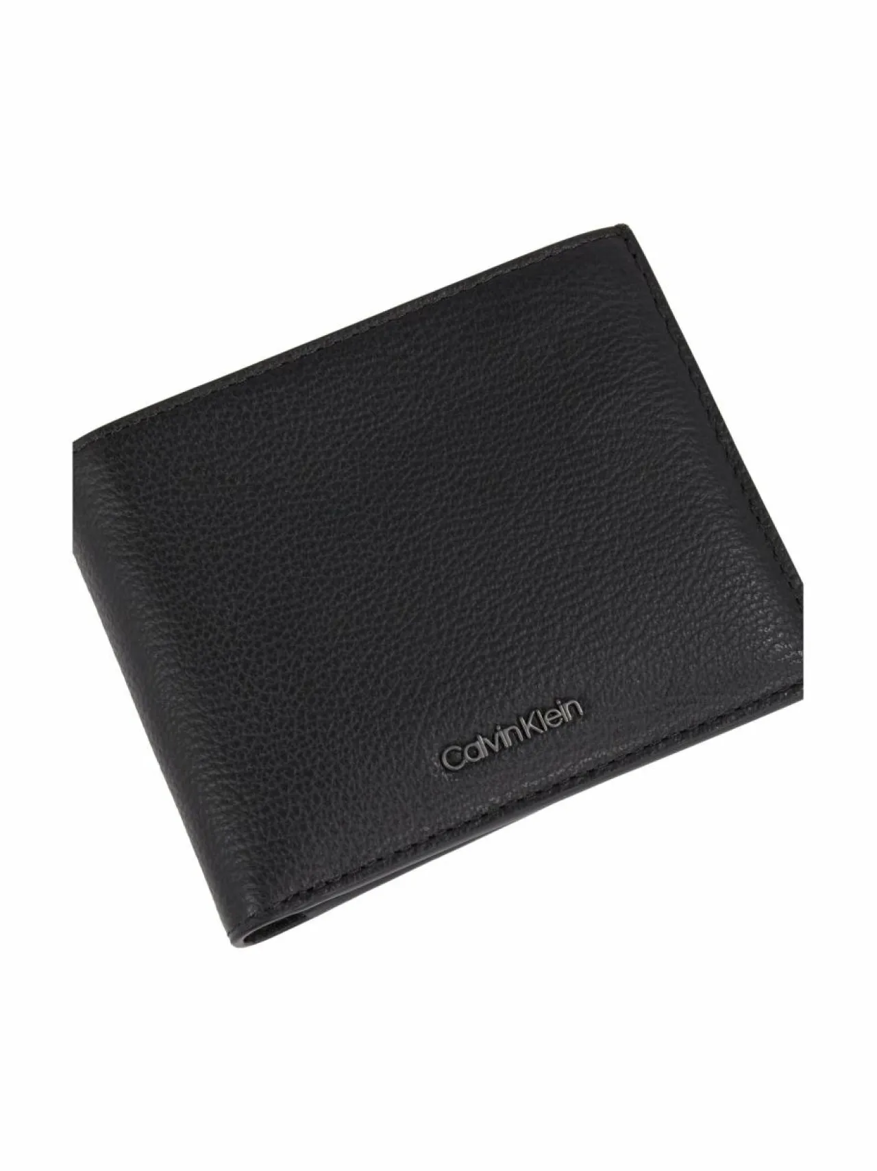 Lompakot & Kotelot<Calvin Klein Bags & Accessories Modern Bus Bifold -nahkalompakko BEH CK BLACK PEBBLE