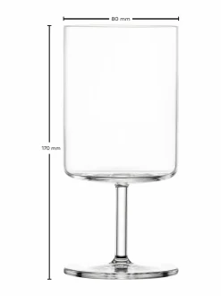 Lasit<Schott Zwiesel Modo-vesilasi 440 ml, 4 kpl CLEAR