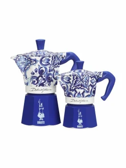 Tee, Kahvi & Vesi<Bialetti Moka Express Dolce & Gabbana -3 kupin mutteripannu BLUE