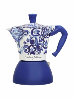 Tee, Kahvi & Vesi<Bialetti Moka Induction Dolce & Gabbana -6 kupin mutteripannu BLUE