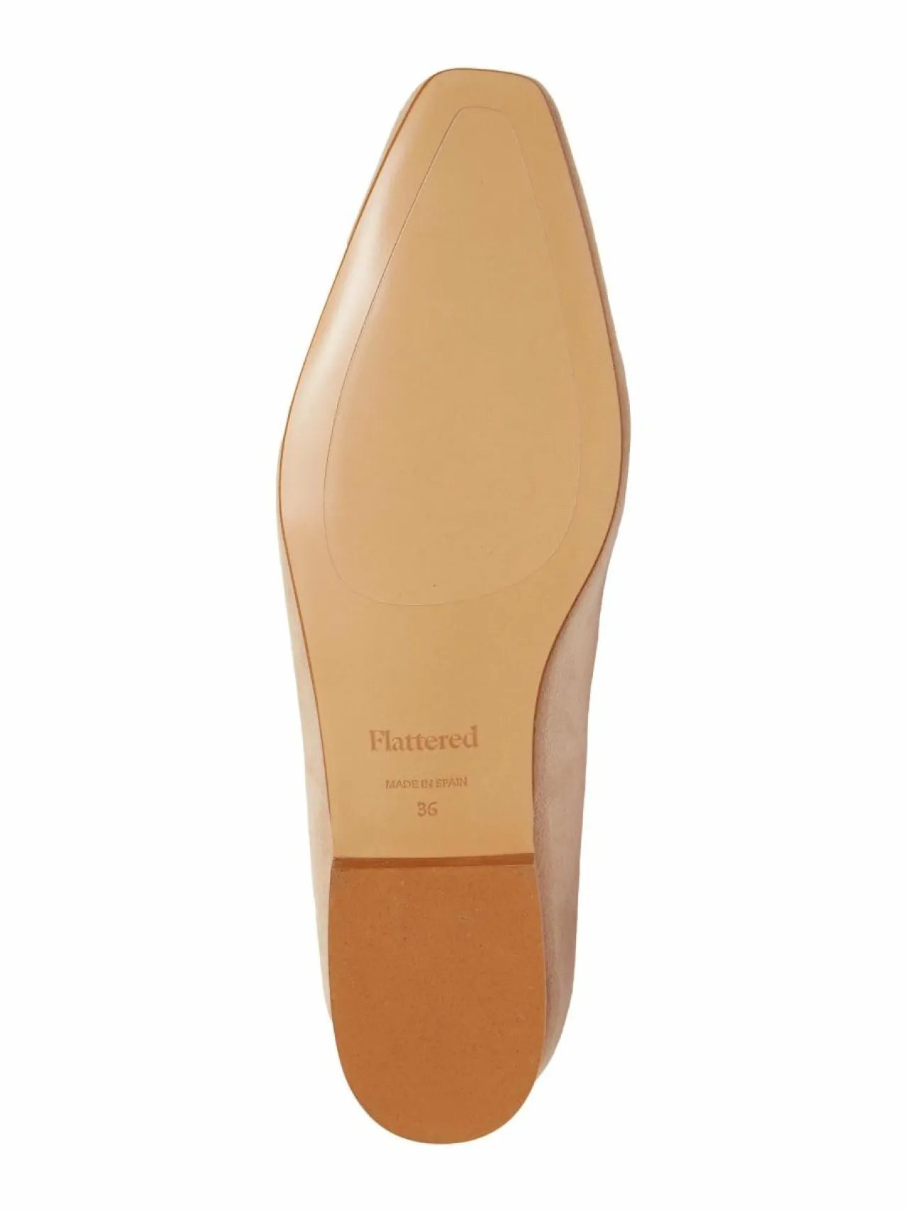 Kävelykengät & Loaferit<Flattered Monica-mokkanahkaballerinat SAND