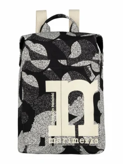 Reput|Reput<Marimekko Mono Backpack Unikko -reppu 910 BLACK, WHITE