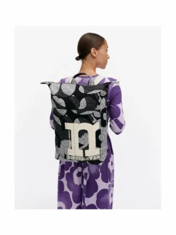 Reput|Reput<Marimekko Mono Backpack Unikko -reppu 910 BLACK, WHITE