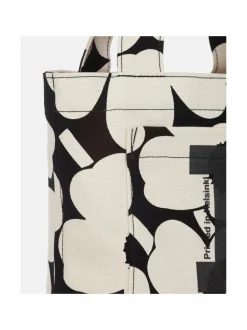Shopperit<Marimekko Mono Mini Tote Unikko -laukku 908 COTTON, BLACK