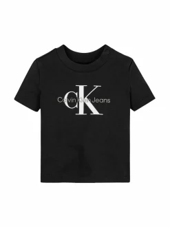 T-Paidat|T-Paidat<Calvin Klein Kids Monogram t-paita BEH CK BLACK