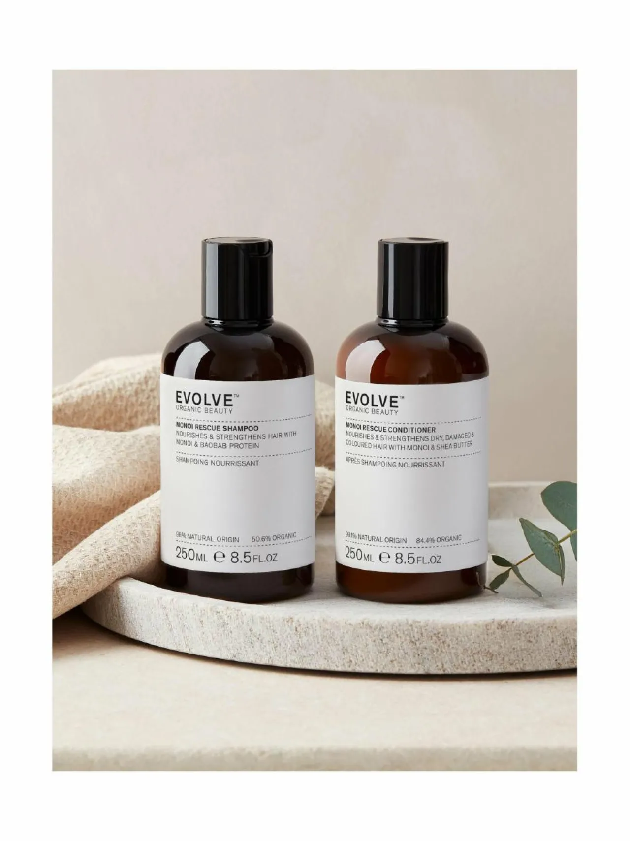 Evolve Monoi Rescue Conditioner -hoitoaine^ Hiustenhoito