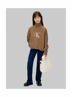 Calvin Klein Kids Monologo Rollneck -neule^ Neuleet