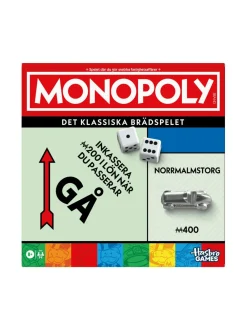Pelit<MONOPOLY Lautapeli Classic Refresh (ruotsinkielinen)