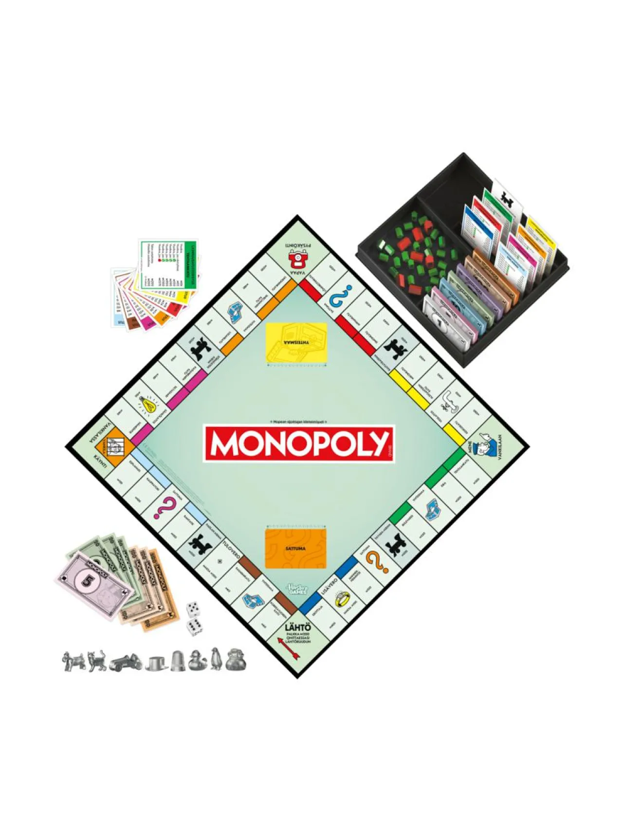MONOPOLY Lautapeli Classic Refresh (suomenkielinen)^ Pelit