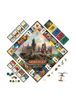 MONOPOLY lautapeli Harry Potter (suomen- ja ruotsinkielinen)^ Pelit