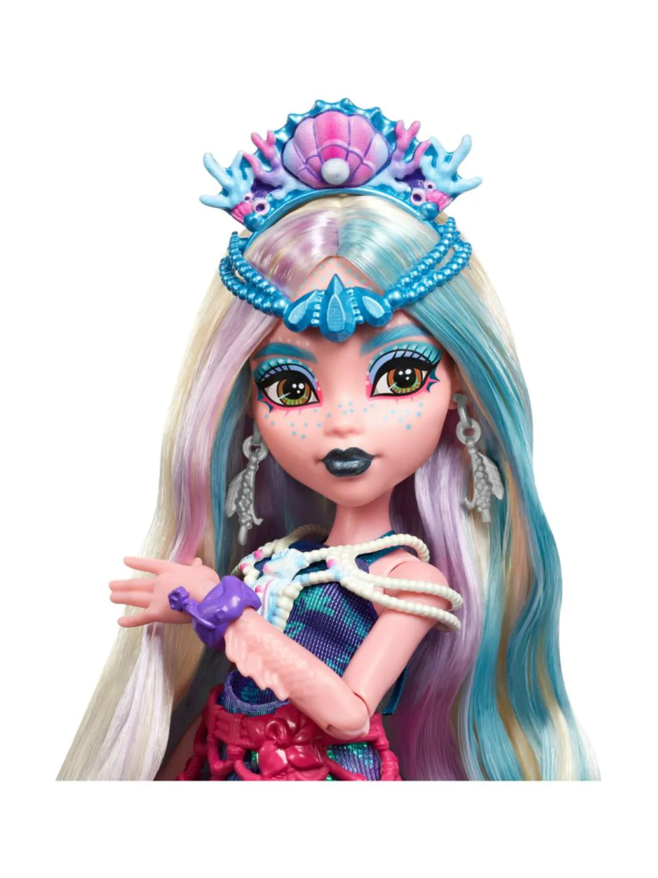 MONSTER HIGH -festivaalinukke Lagoona^ Nuket & Nuken Tarvikkeet