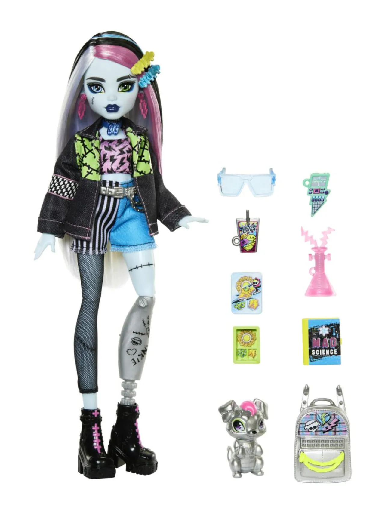 MONSTER HIGH Frankie Stein^ Nuket & Nuken Tarvikkeet