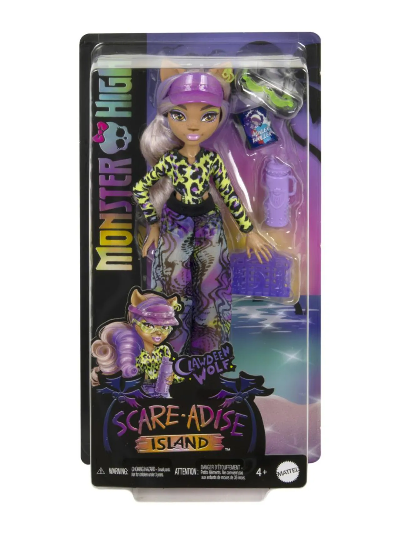 Nuket & Nuken Tarvikkeet<MONSTER HIGH rantaloma-Clawdeen