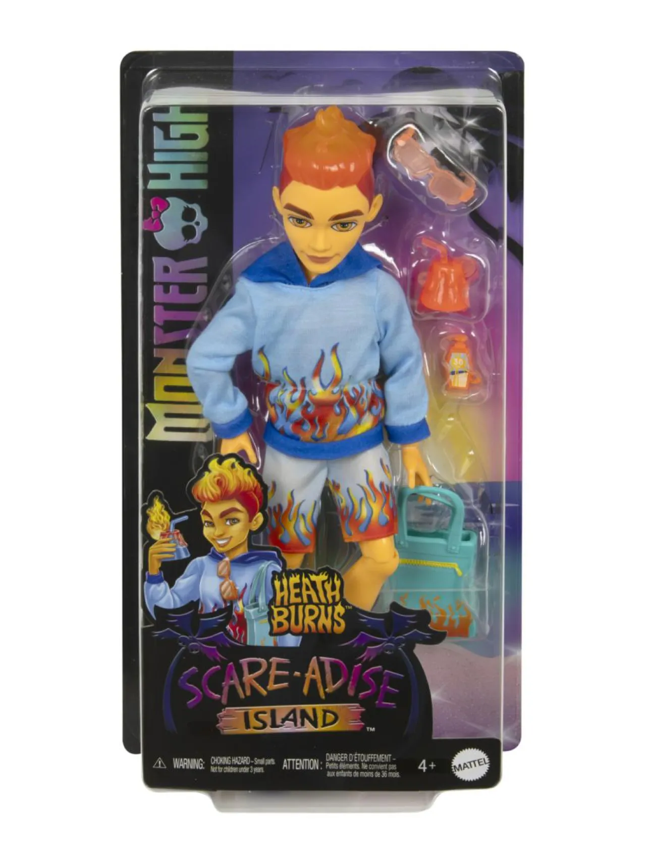 MONSTER HIGH rantaloma-Heakth^ Nuket & Nuken Tarvikkeet