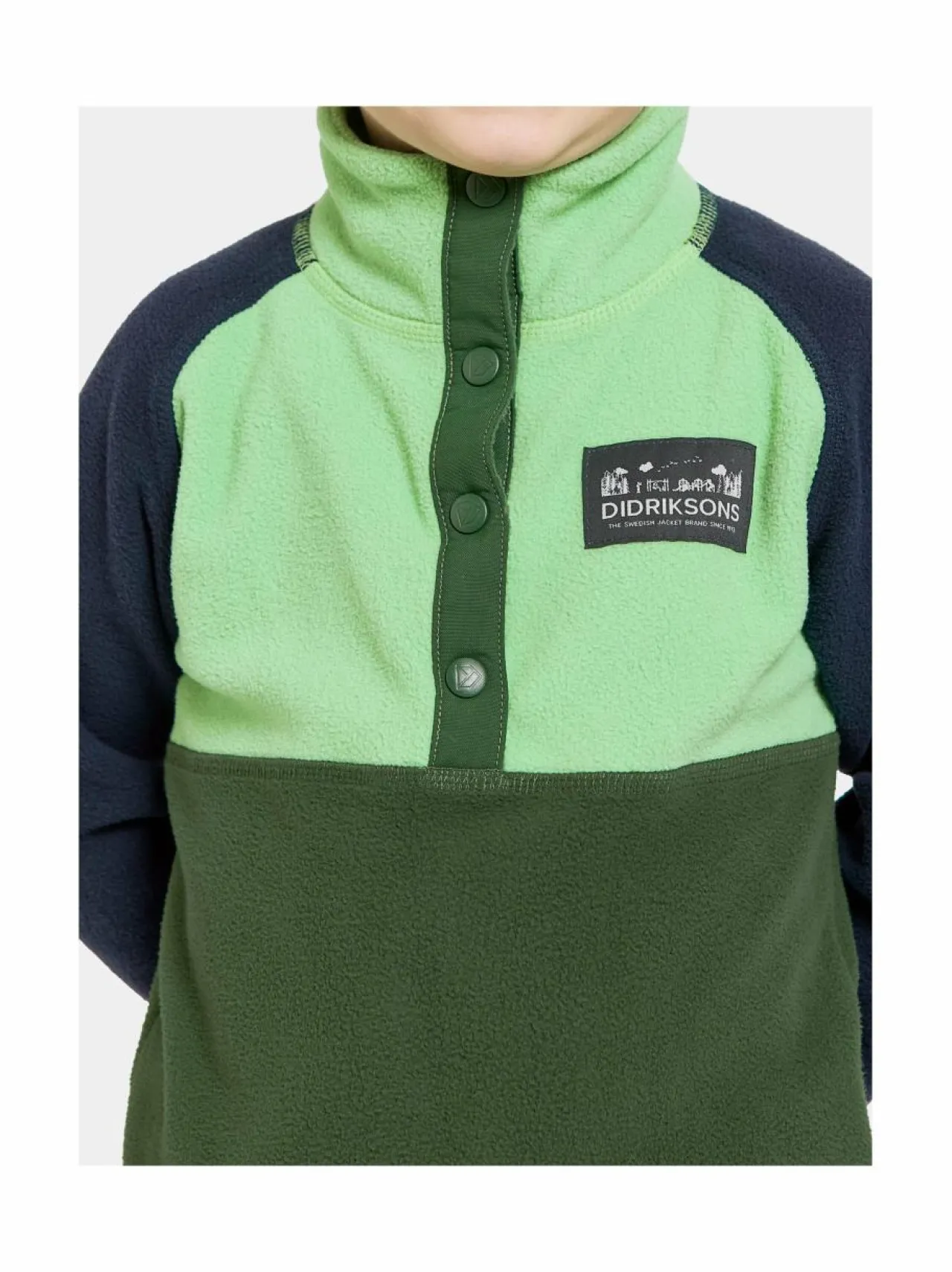 Ulkoiluvaatteet<Didriksons Monte-fleecepaita H14 GREEN