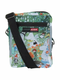 Shopperit<MOOMIN Dangerous Journey -puhelinlaukku 445 445 DANGEROUS JOURNEY GREEN