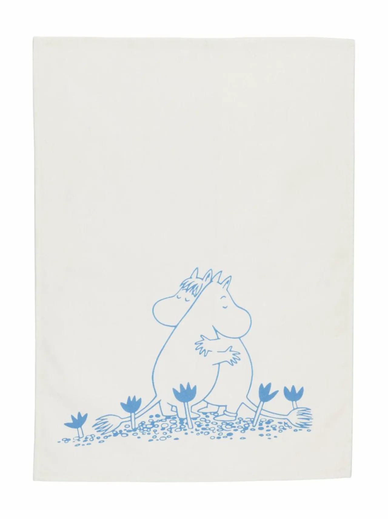Keittiö- & Kattaustekstiilit<Moomin Arabia Moomin Love -keittiöpyyhe 50 x 70 cm BLUE