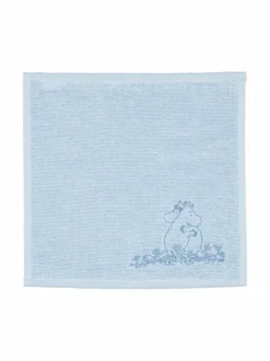 Kylpyhuonetekstiilit<Moomin Arabia Moomin Love -pyyhe 25 x 25 cm BLUE