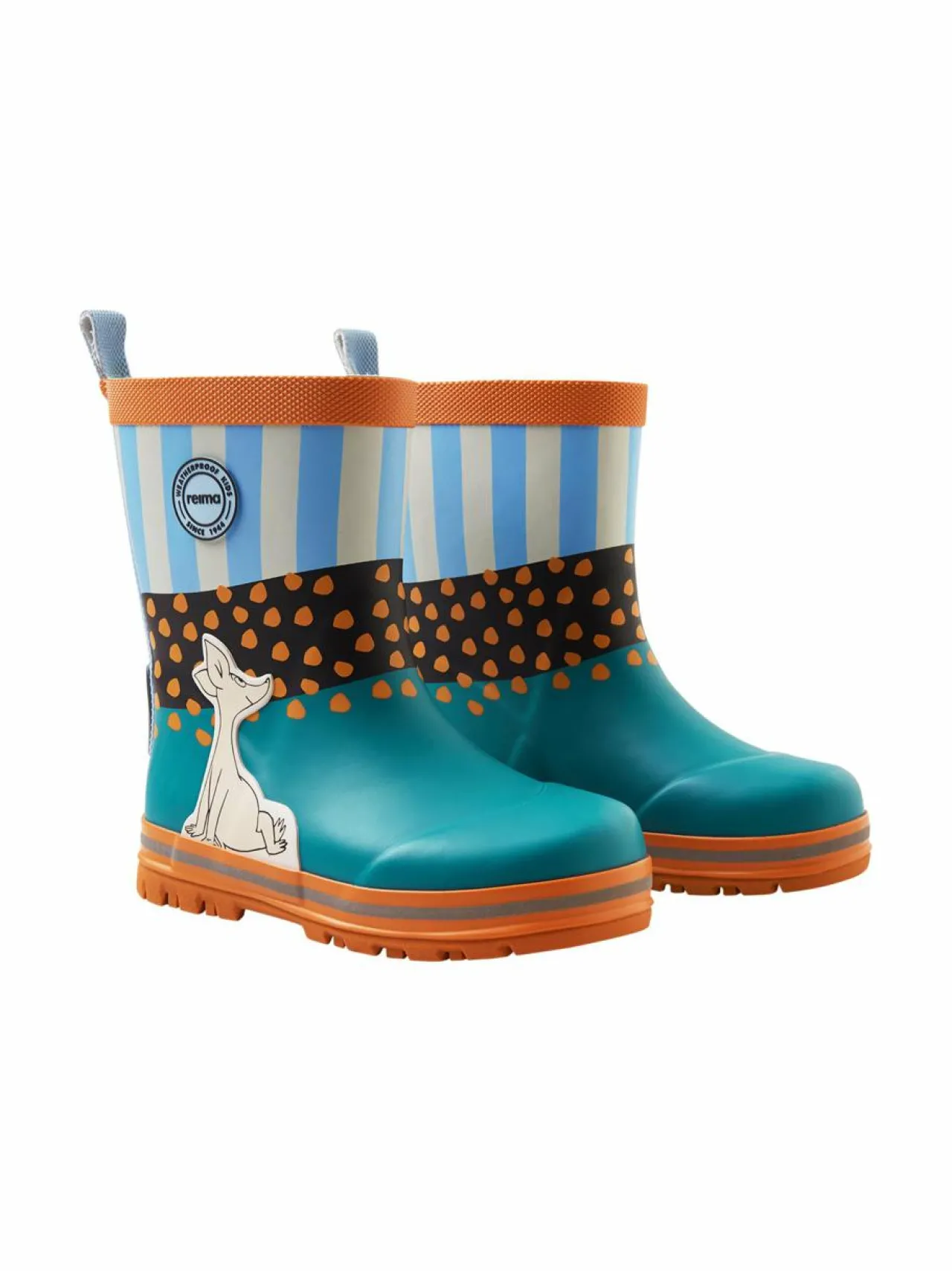 Kumisaappaat<Reima Moomin Magisk -kumisaappaat 2841 DARK ORANGE