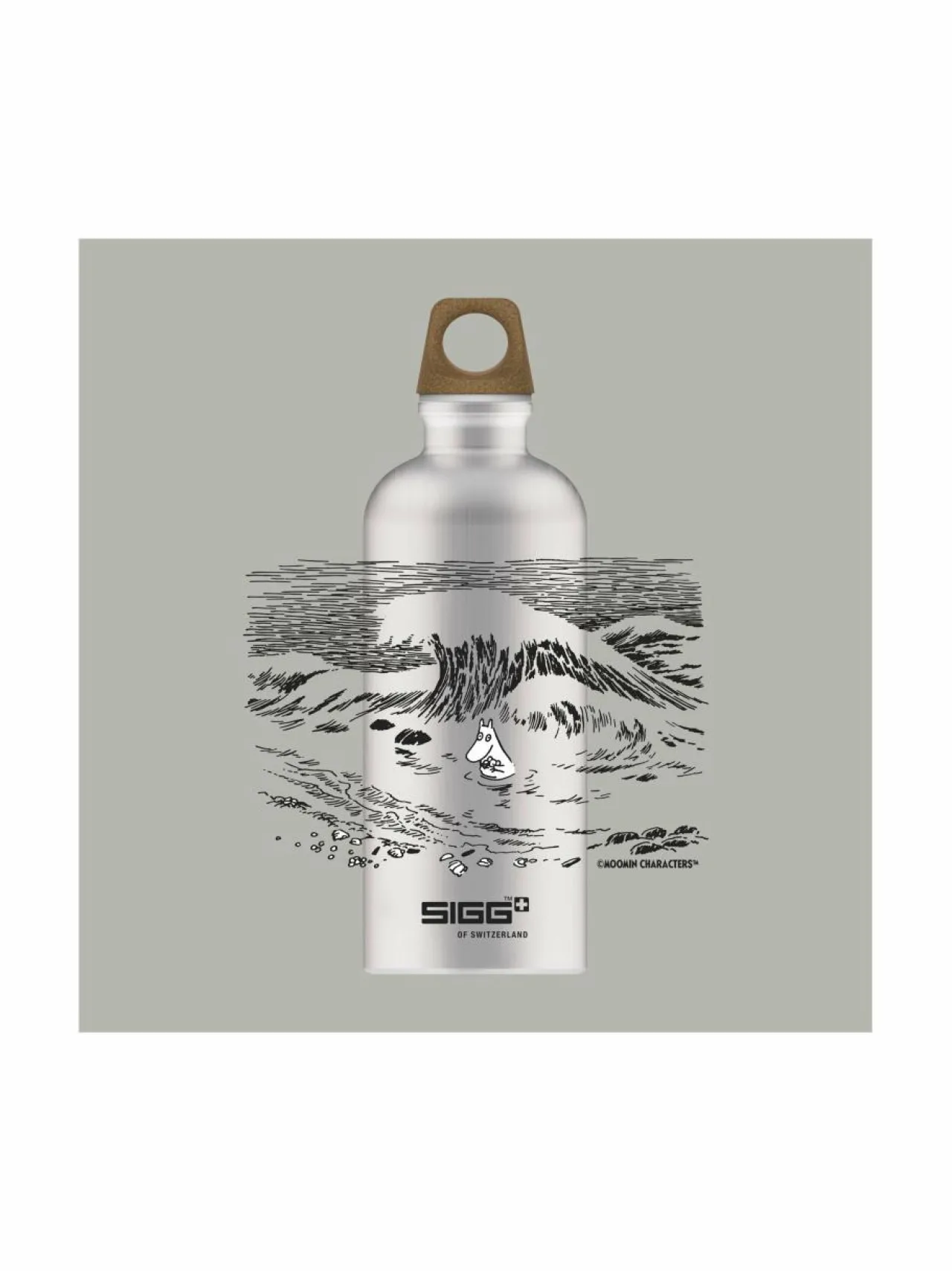Sigg Moomin Sea -juomapullo, 0.6L^ Tee, Kahvi & Vesi