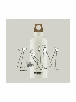 Tee, Kahvi & Vesi<Sigg Moomin Stilts -juomapullo, 0.6L ECRU
