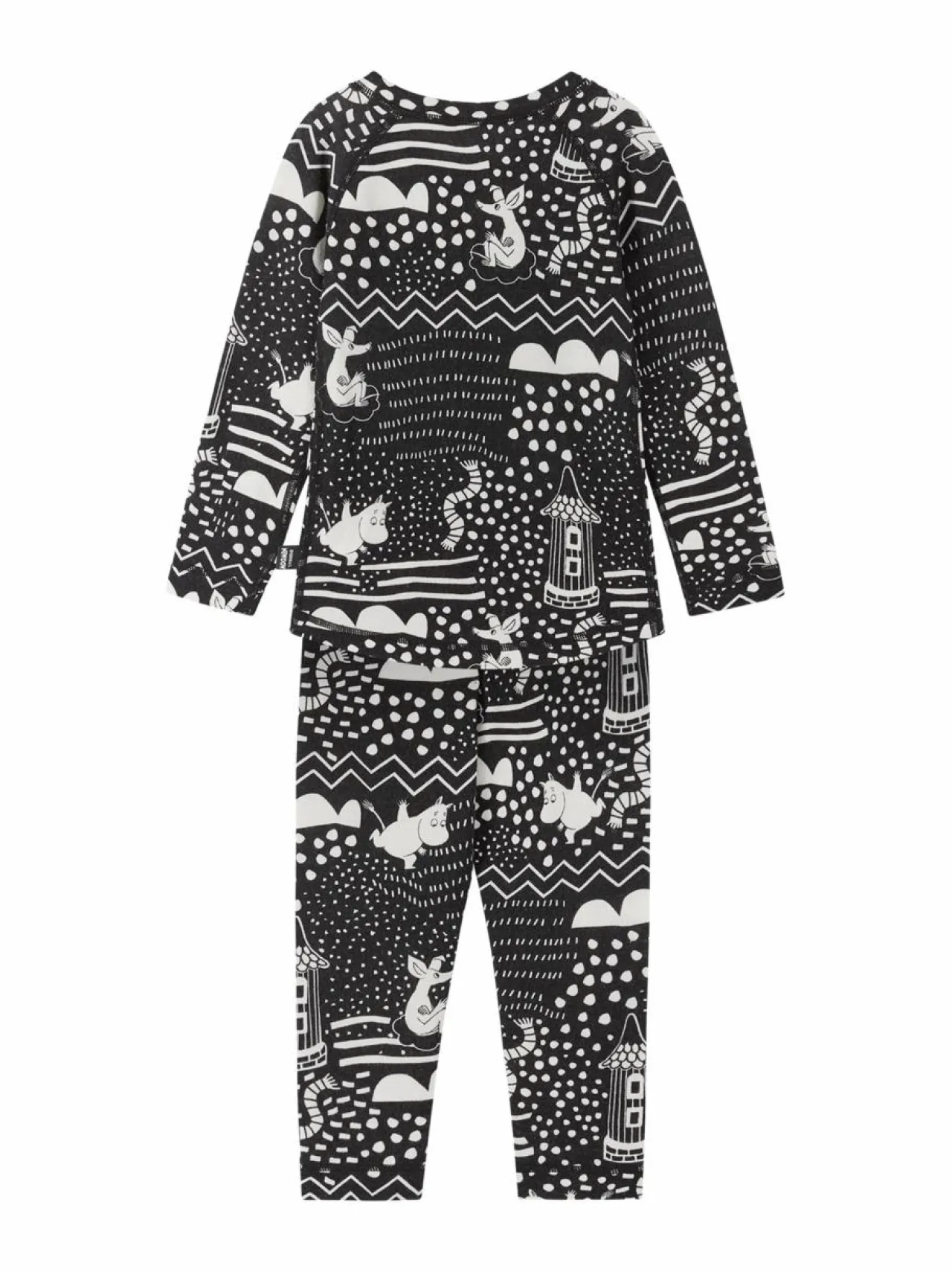 Colleget & Hupparit<Reima Moomin Trivsam -kerrasto 9995 BLACK