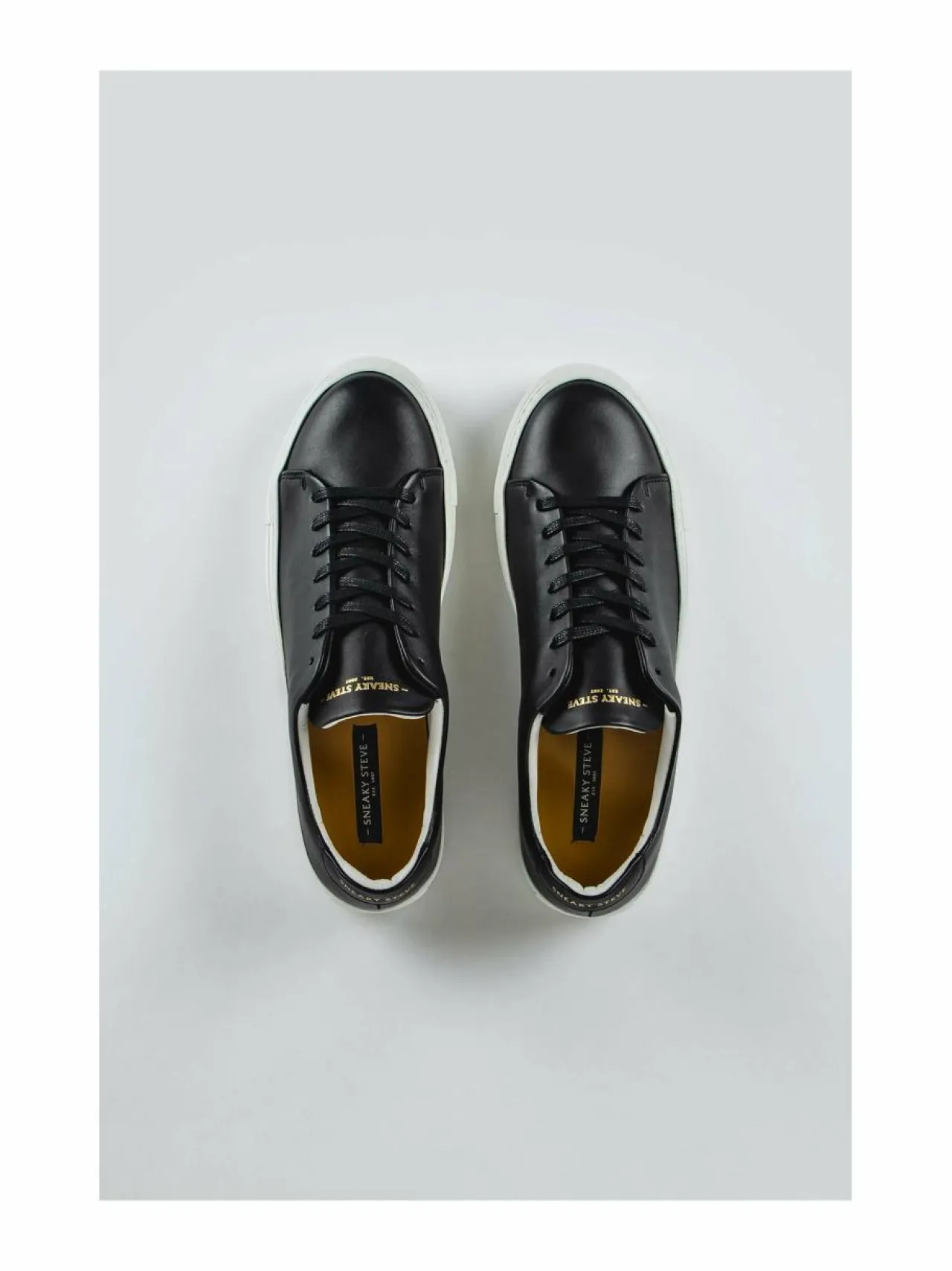 Urheilujalkineet|Tennarit & Sneakerit<Sneaky Steve Moore-nahkasneakerit 88 BLACK