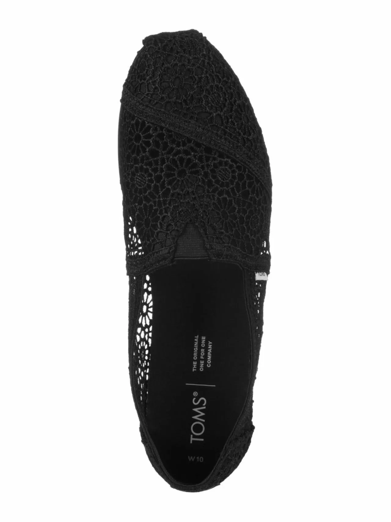 Kävelykengät & Loaferit<Toms Moroccan Crochet -kengät 001 BLACK