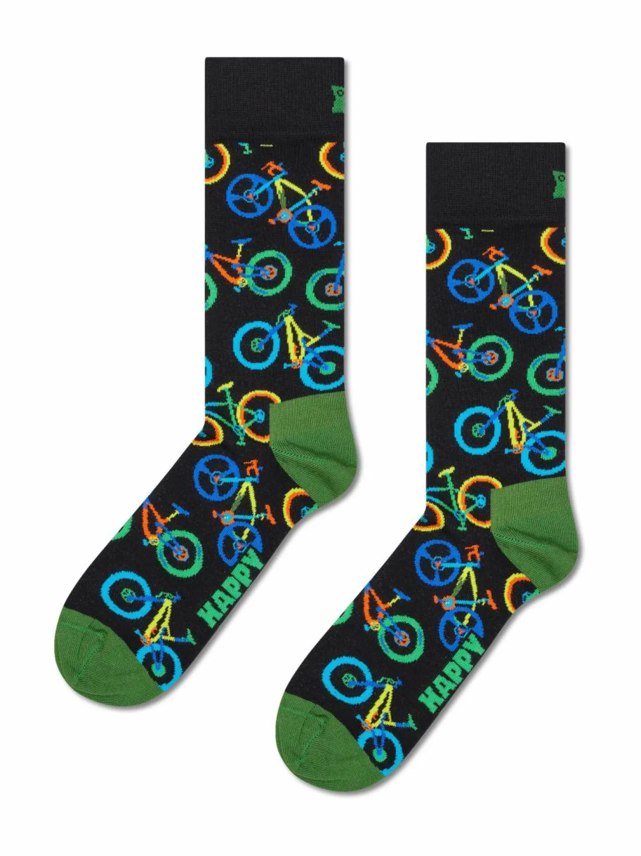 Sukat<Happy Socks Mountain Bike -sukat 9000 BLACK