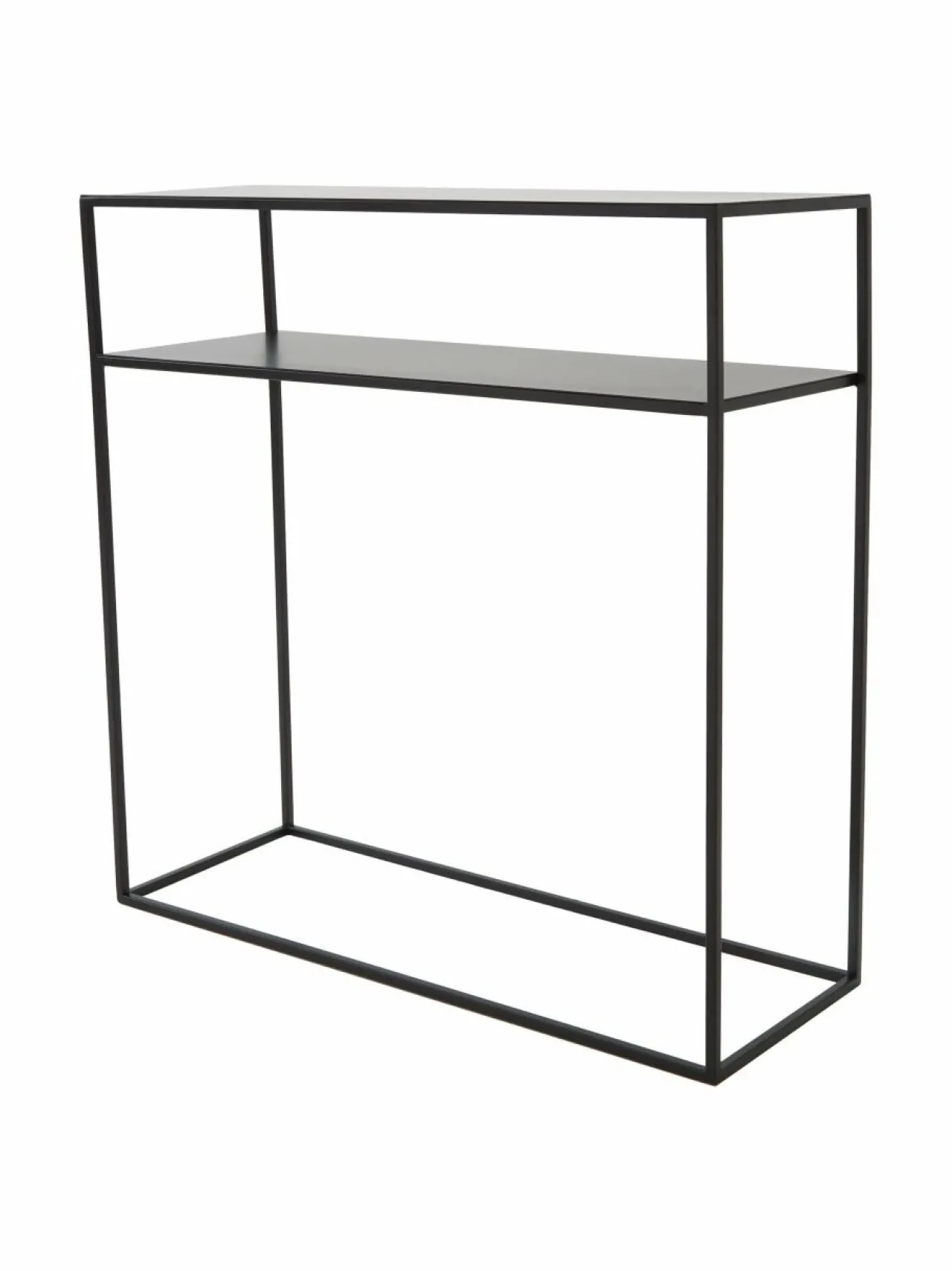 Säilytys<Casa Stockmann Mount-metallisivupöytä 70 x 25.5 x 70 cm BLACK