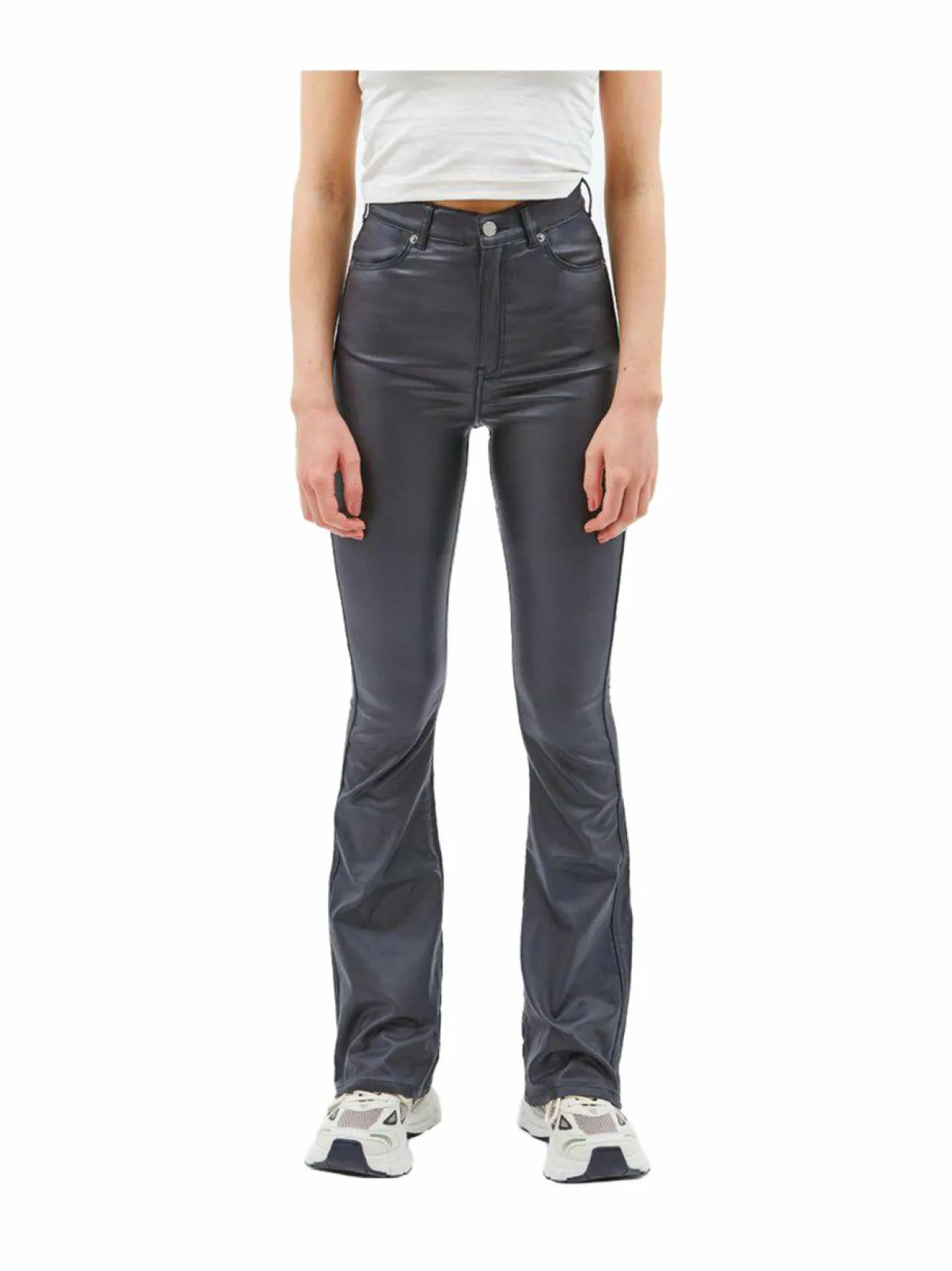 Farkut<Dr.Denim Moxy Flare -farkut A09 BLACK METAL