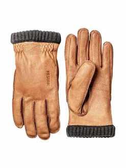Käsineet<Hestra M's Deerskin Primaloft -nahkakäsineet 710 CORK