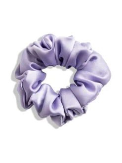 Upcycle with Jing Mulberry Silk Scrunchie -hiusdonitsi - vaaleanvioletti^ Hiustarvikkeet