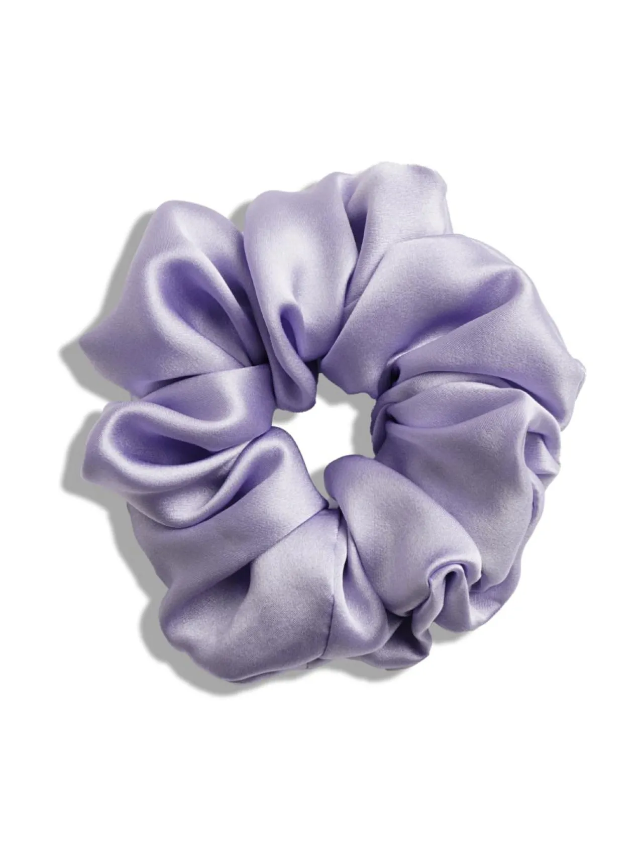 Upcycle with Jing Mulberry Silk Scrunchie -hiusdonitsi - vaaleanvioletti^ Hiustarvikkeet