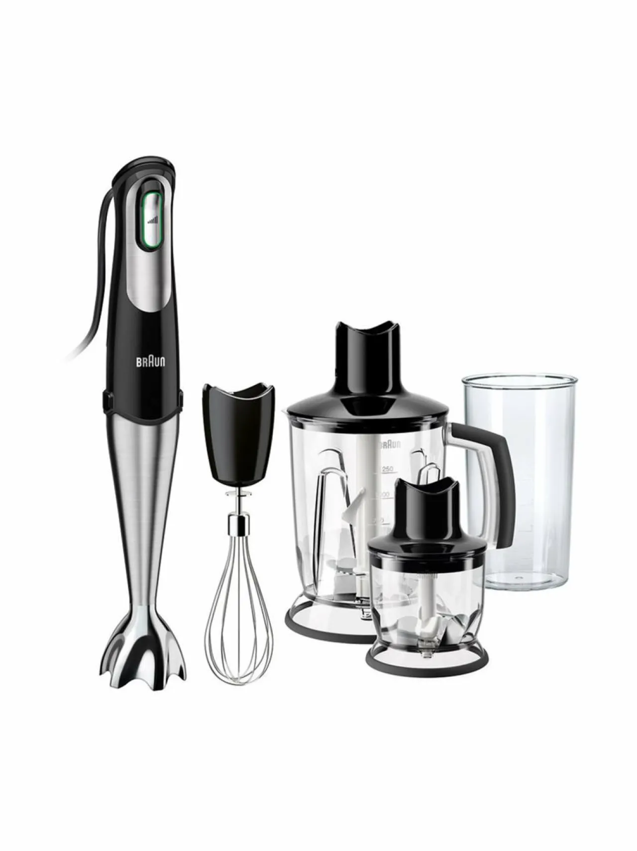 Vatkaimet & Sekoittimet<Braun MultiQuick 7 Hand Mixer -sauvasekoitin BLACK, CHROME