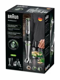 Braun Multiquick 9 Hand Mixer -sauvasekoitin^ Vatkaimet & Sekoittimet