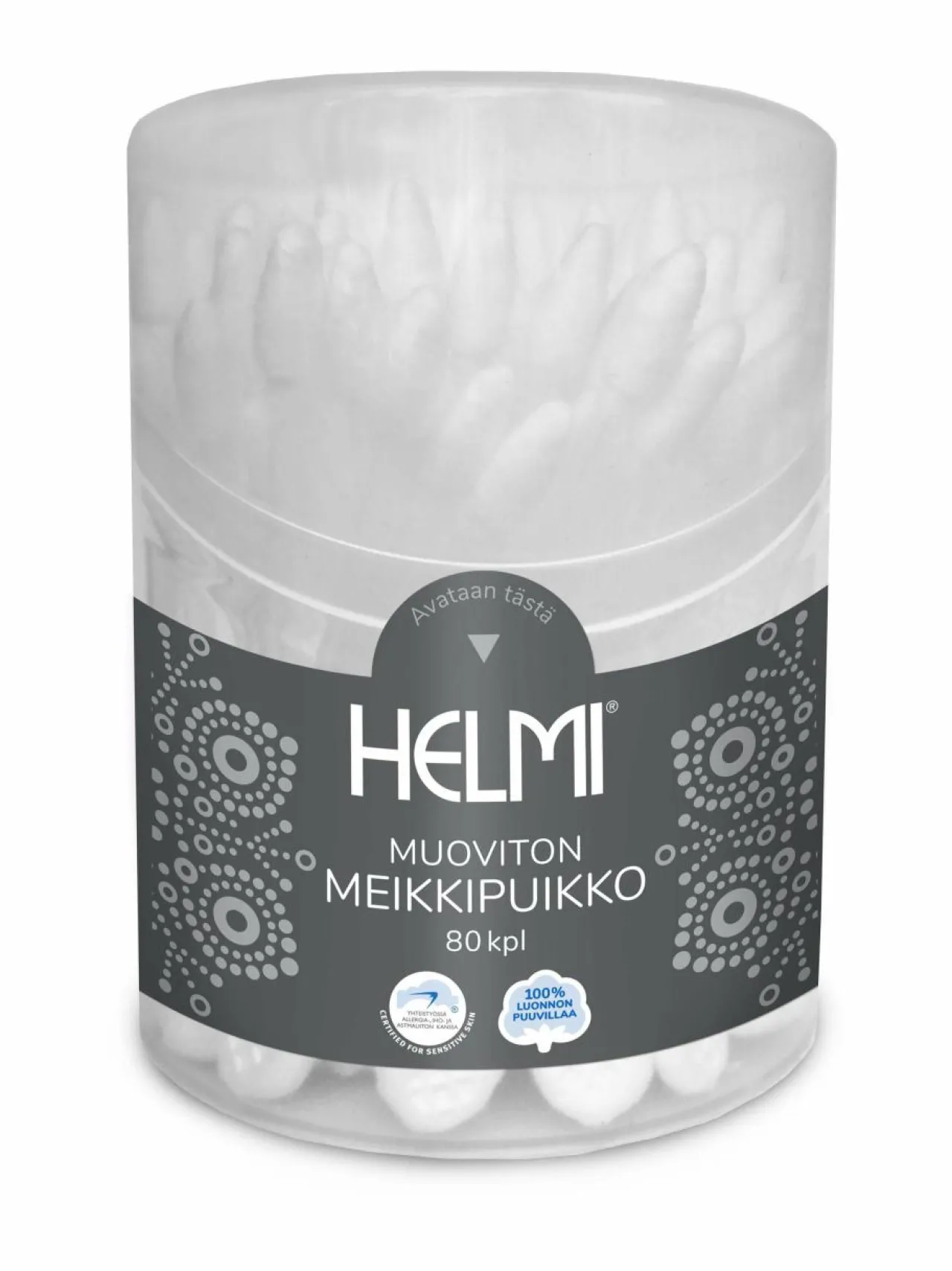 Helmi Muoviton meikkipuikko 80 kpl^ Hygieniatuotteet