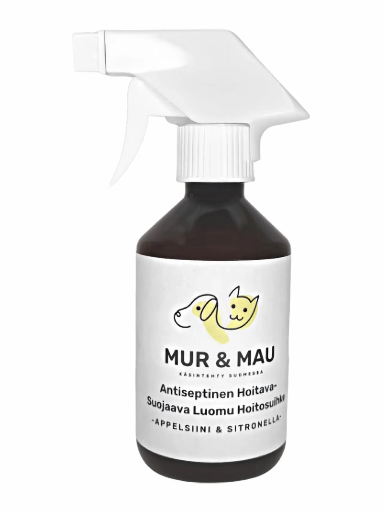 Hoitotuotteet Ja -Tarvikkeet<MUR & MAU Antiseptinen Luomu Hoitosuihke Sitronella & Appelsiini 250ml