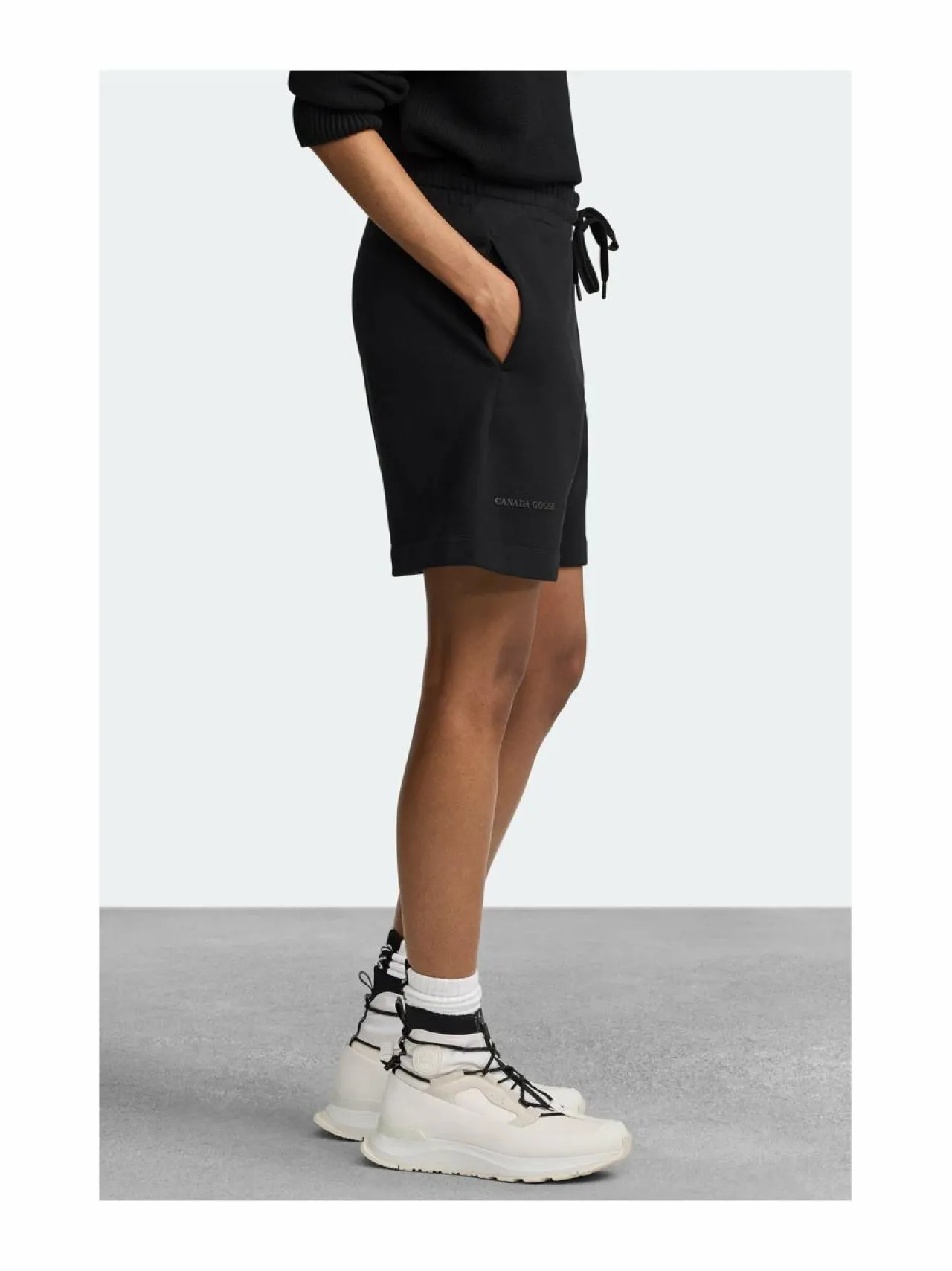 Urheiluhousut & Treenitrikoot<Canada Goose Muskoka-shortsit 61 BLACK NOIR