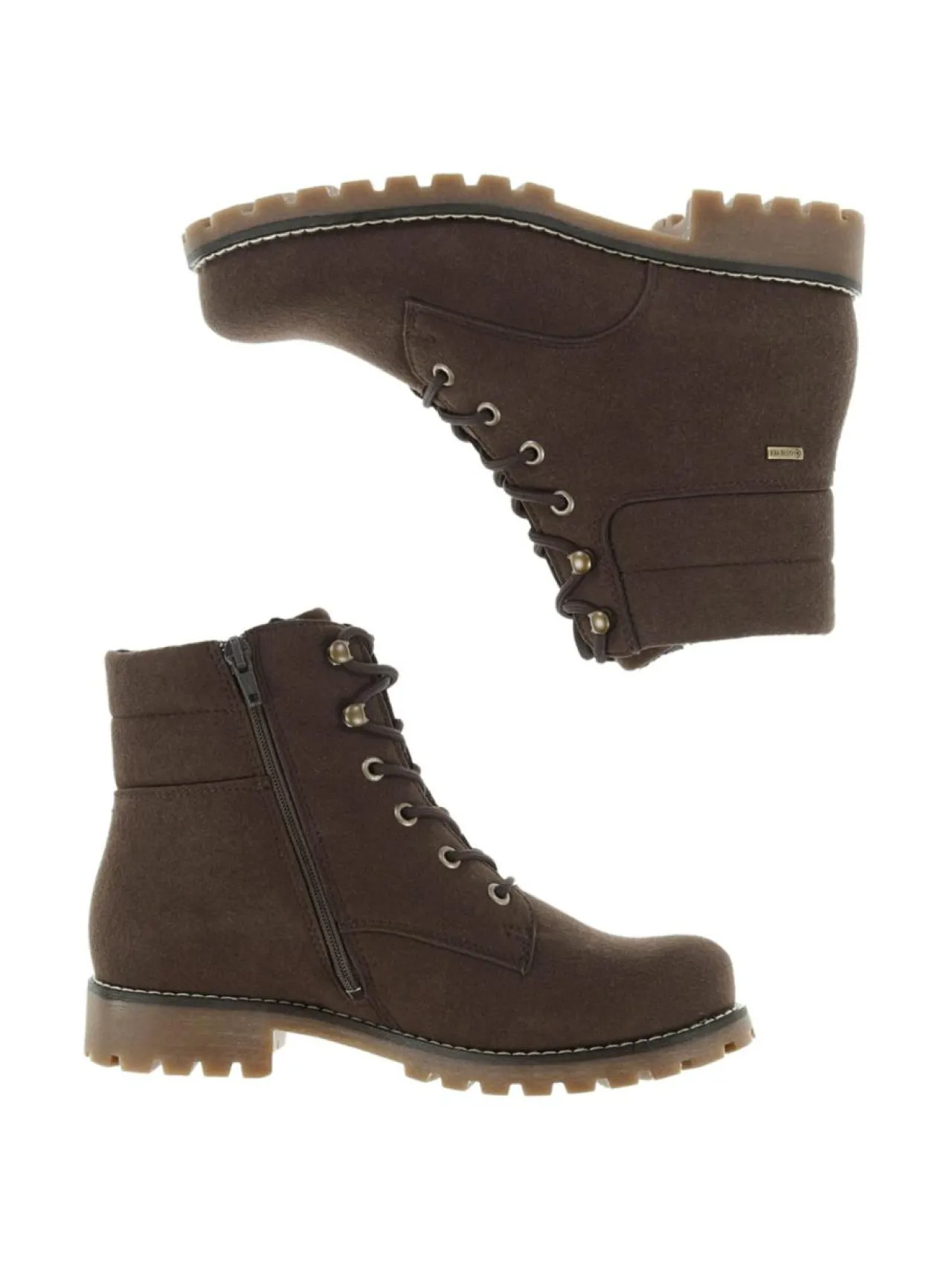 Nilkkurit<Pomar MUTKA Naisten vegaaniset GORE-TEX® nilkkurit BARK MICRO SUEDE